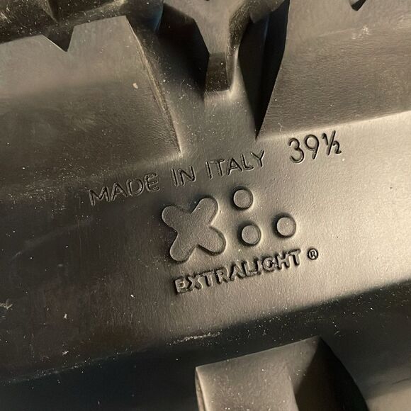 Fru.it Leather Slide Sandals Pewter Metallic Made in Italy 9.5 - Picture 8 of 8